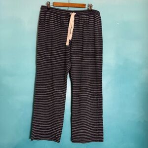 Amazon Essentials Navy Striped Pajama Bottoms